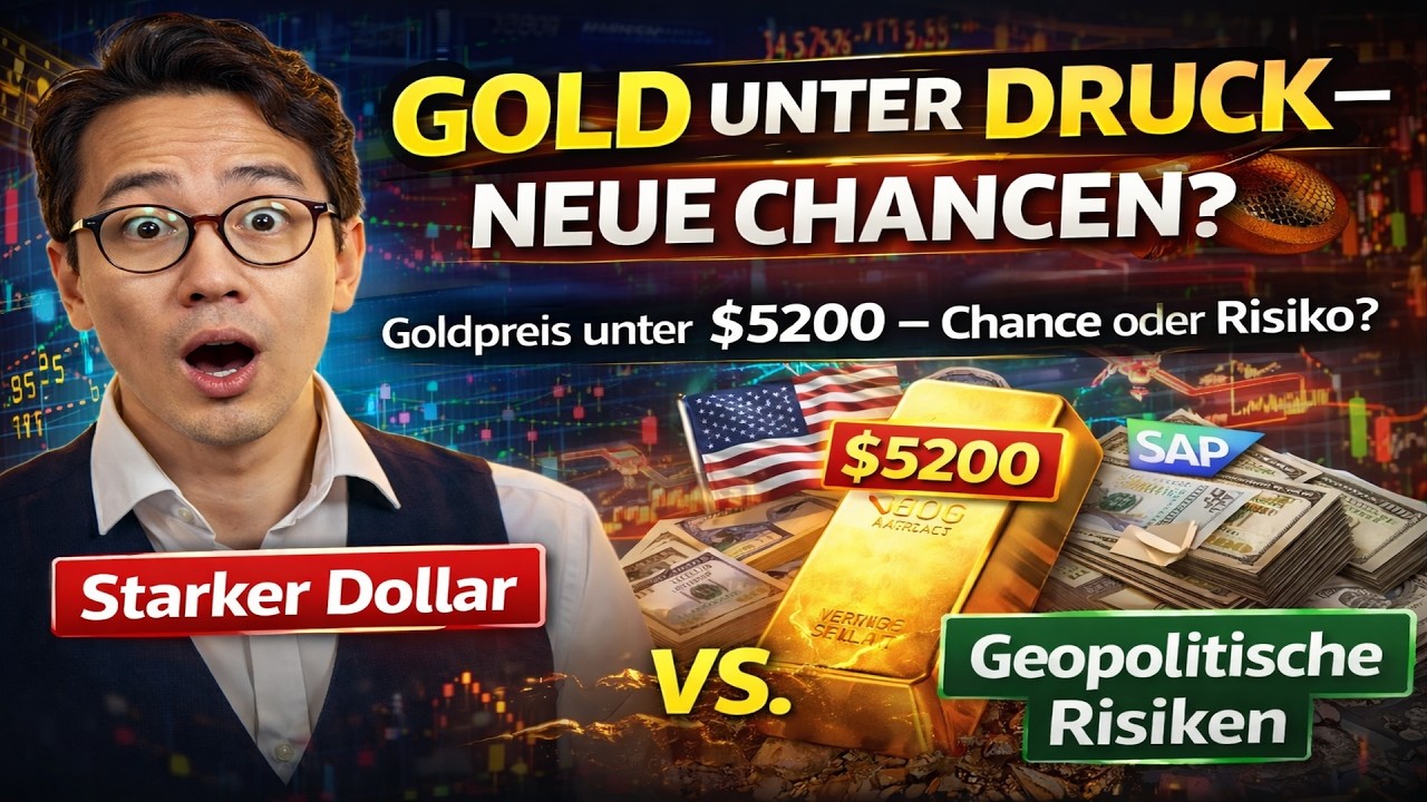 Gold unter Druck – doch die Krise könnte neue Chancen bringen