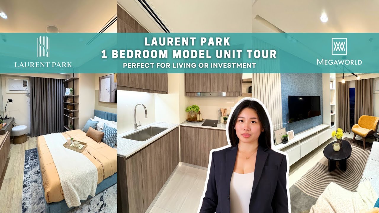 1 Bedroom w/ Balcony 42 sqm in Laurent Park Tour | No Spot Downpayment with 0% Interest