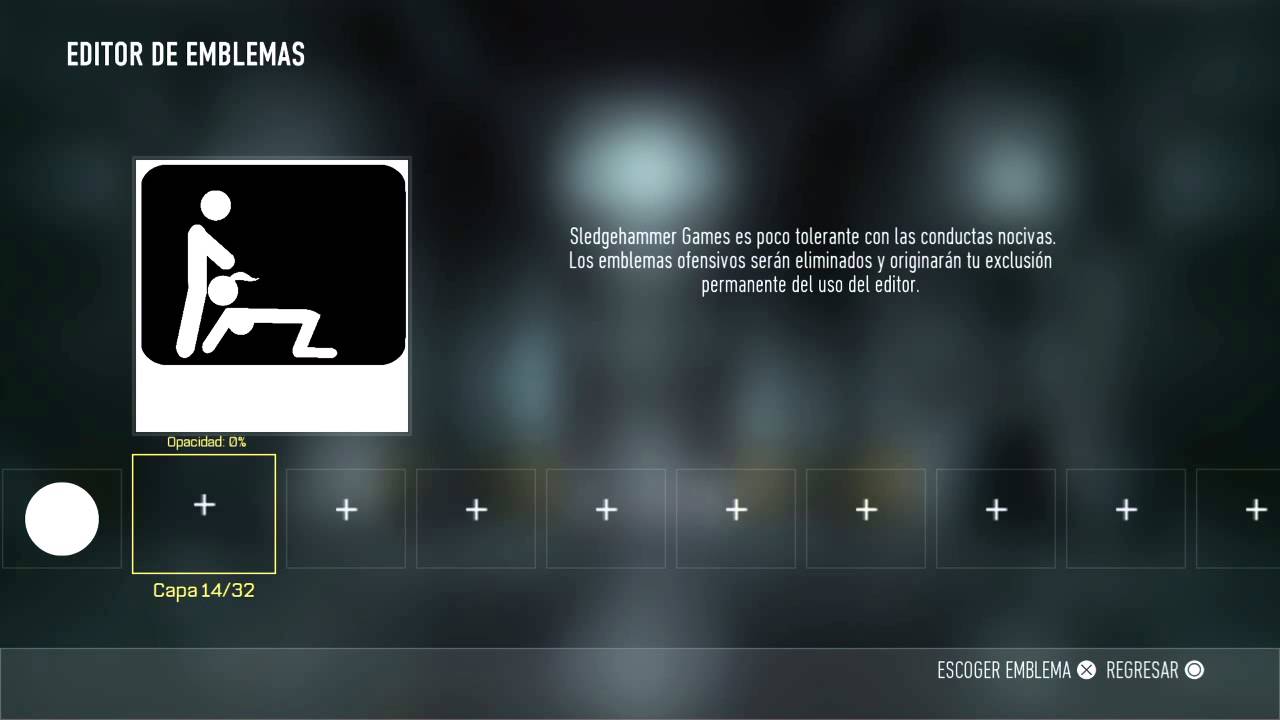 Call of Duty®: how to make a easy emblem