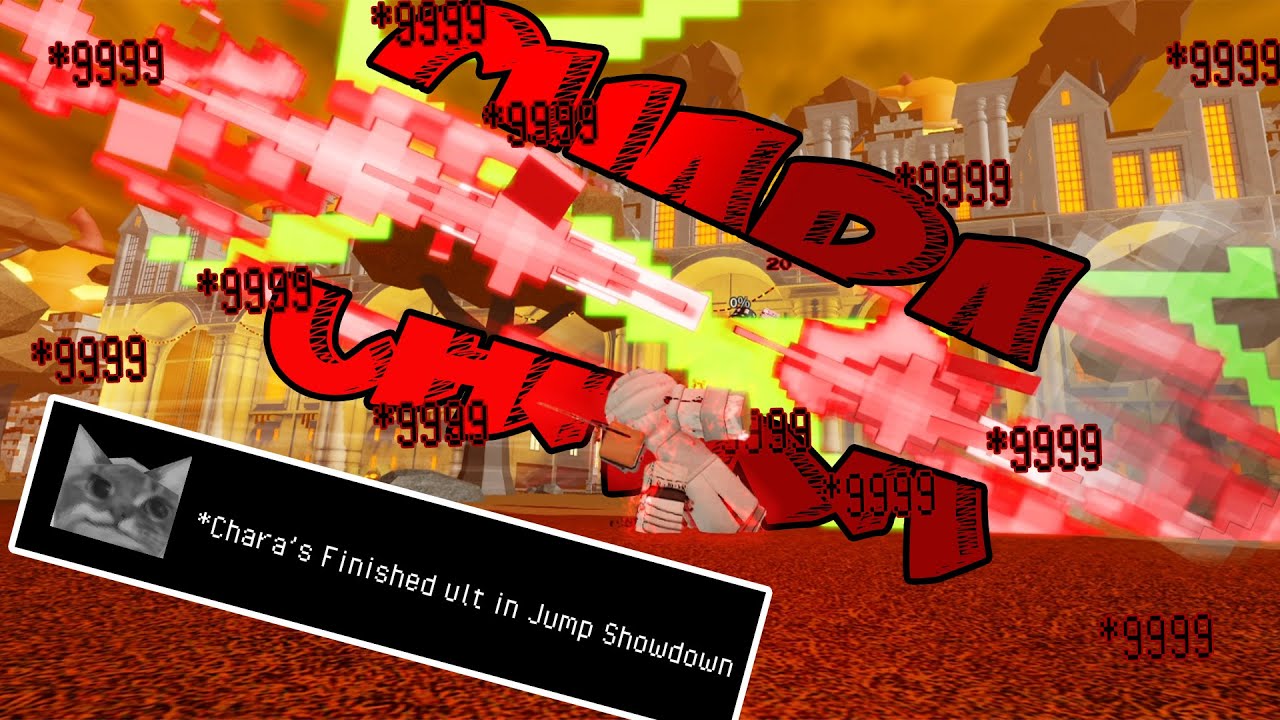 CHARA IN JUMP SHOWDOWN IS WAY TO FUN!!!