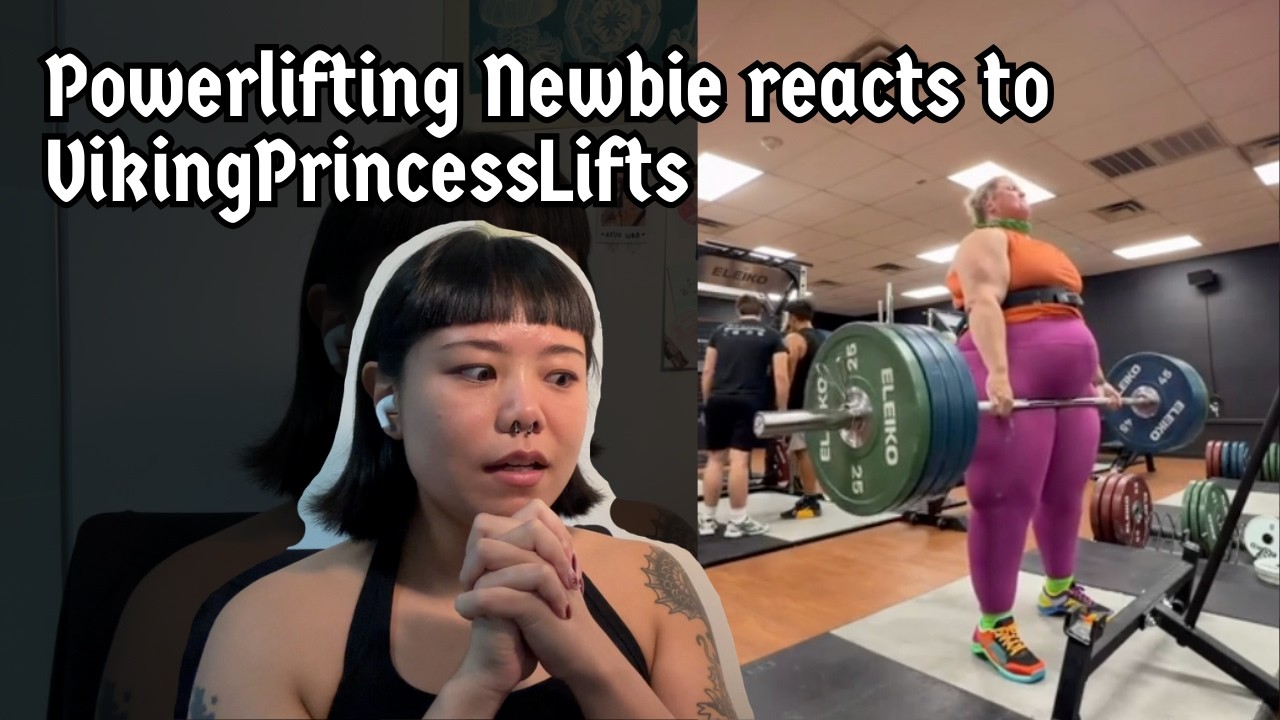 Newbie Powerlifter Reacts to VikingPrincessLifts | New Gym, More Deadlifts