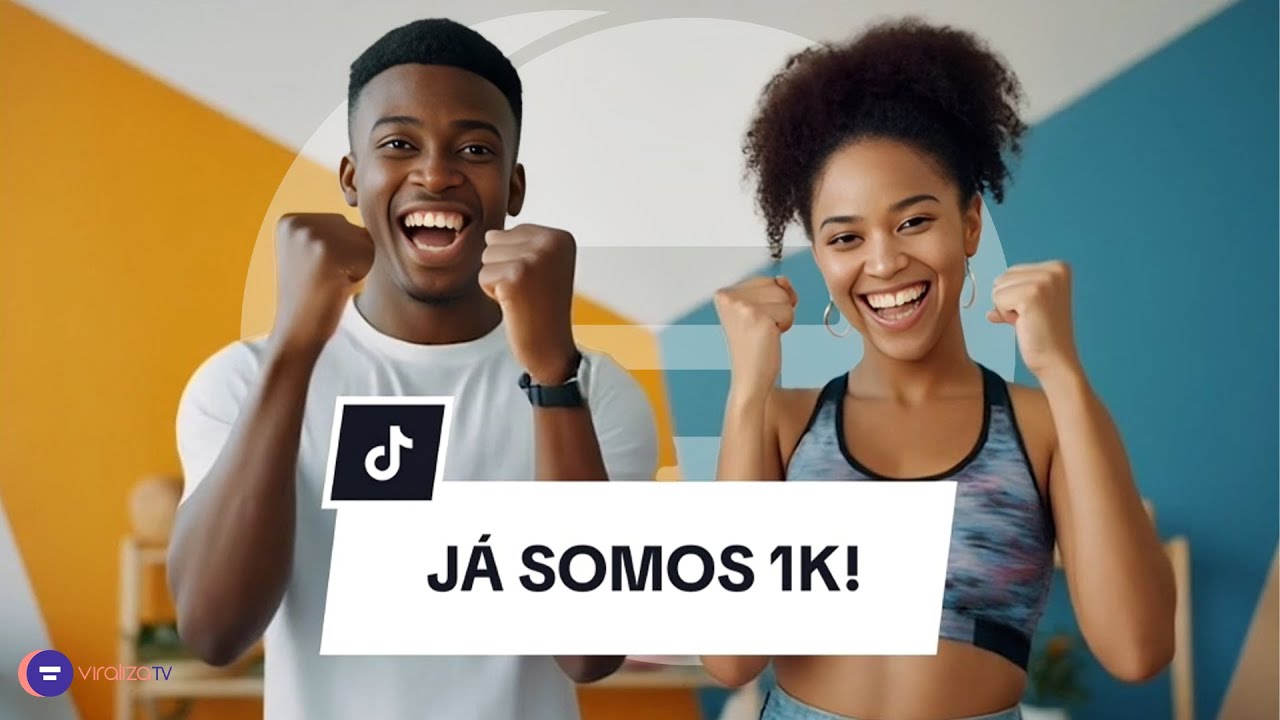 🎉 Chegamos a 1000 no TikTok! Obrigado por fazer parte! | Viraliza TV
