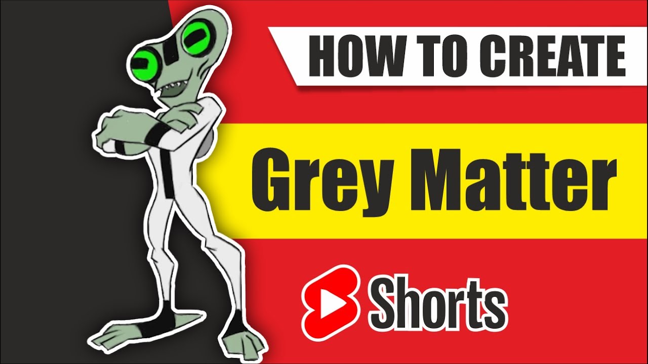 How to draw grey matter | Ben 10 | Colorful Drawing