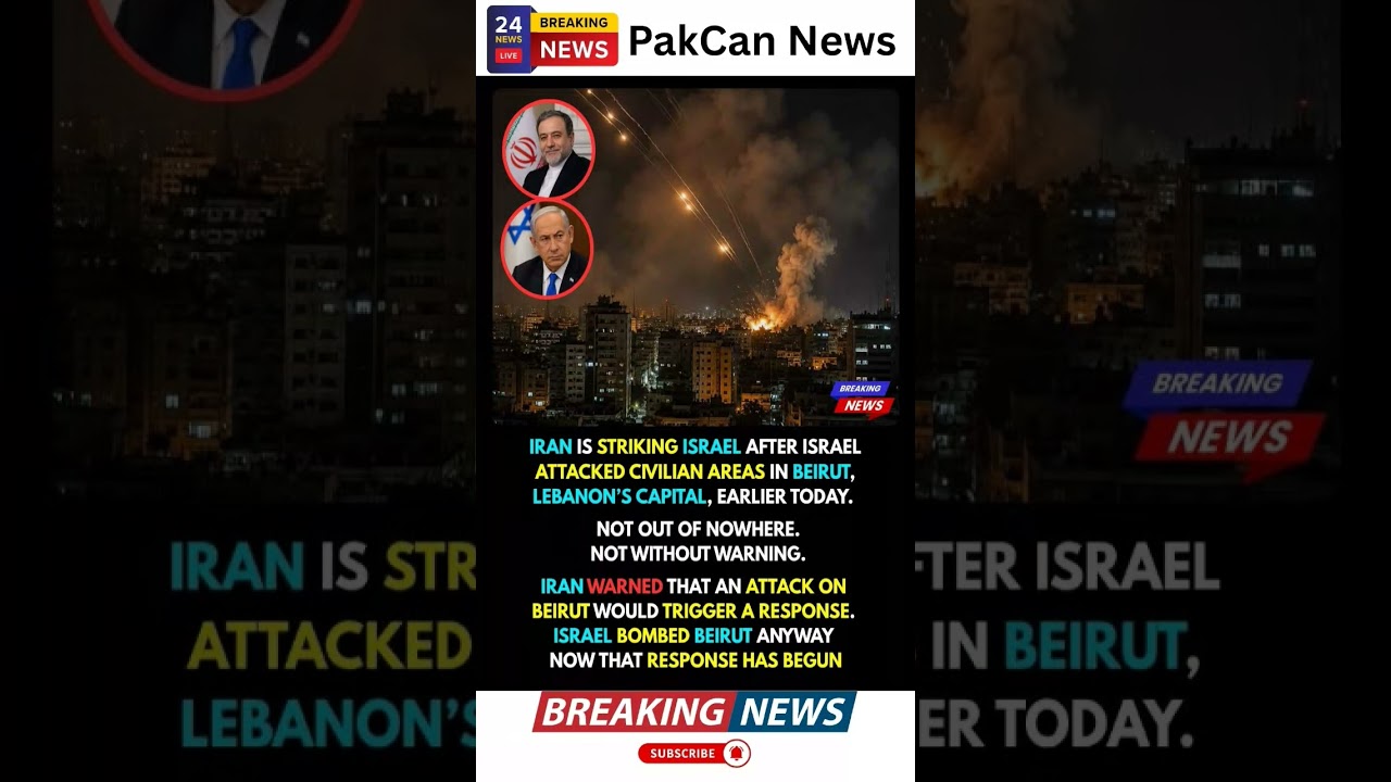 Iran-Israel Tensions Intensify Following Developments in Lebanon | PakCan News