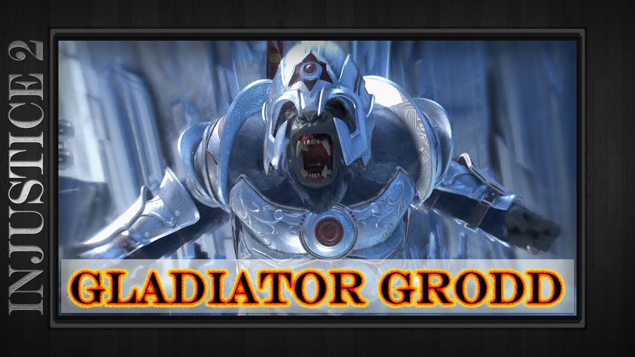 Injustice 2 - Gladiator Grodd - Gorilla Grodd Epic Gear Set