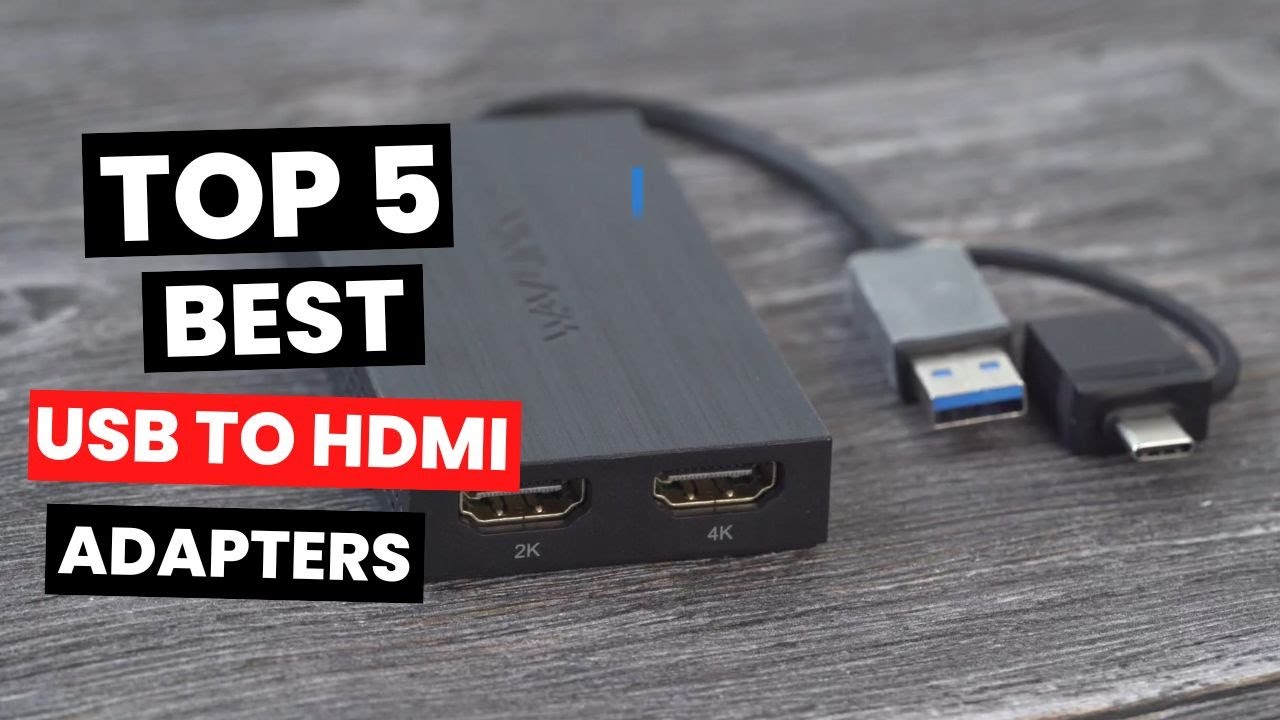Пять лучших адаптеров USB-HDMI