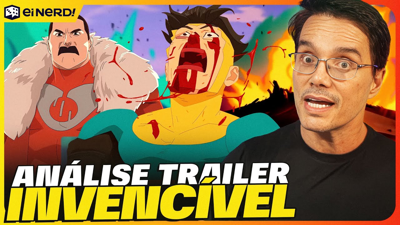 O VILTRUMITA MAIS CASCA GROSSA CHEGOU! INVENCÍVEL - ANÁLISE DO TRAILER [4° temporada]