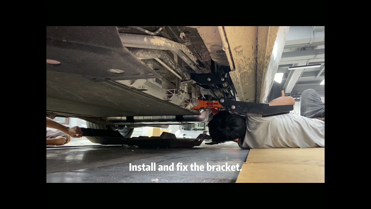 Electric running boards installation video for Leading Ideal One