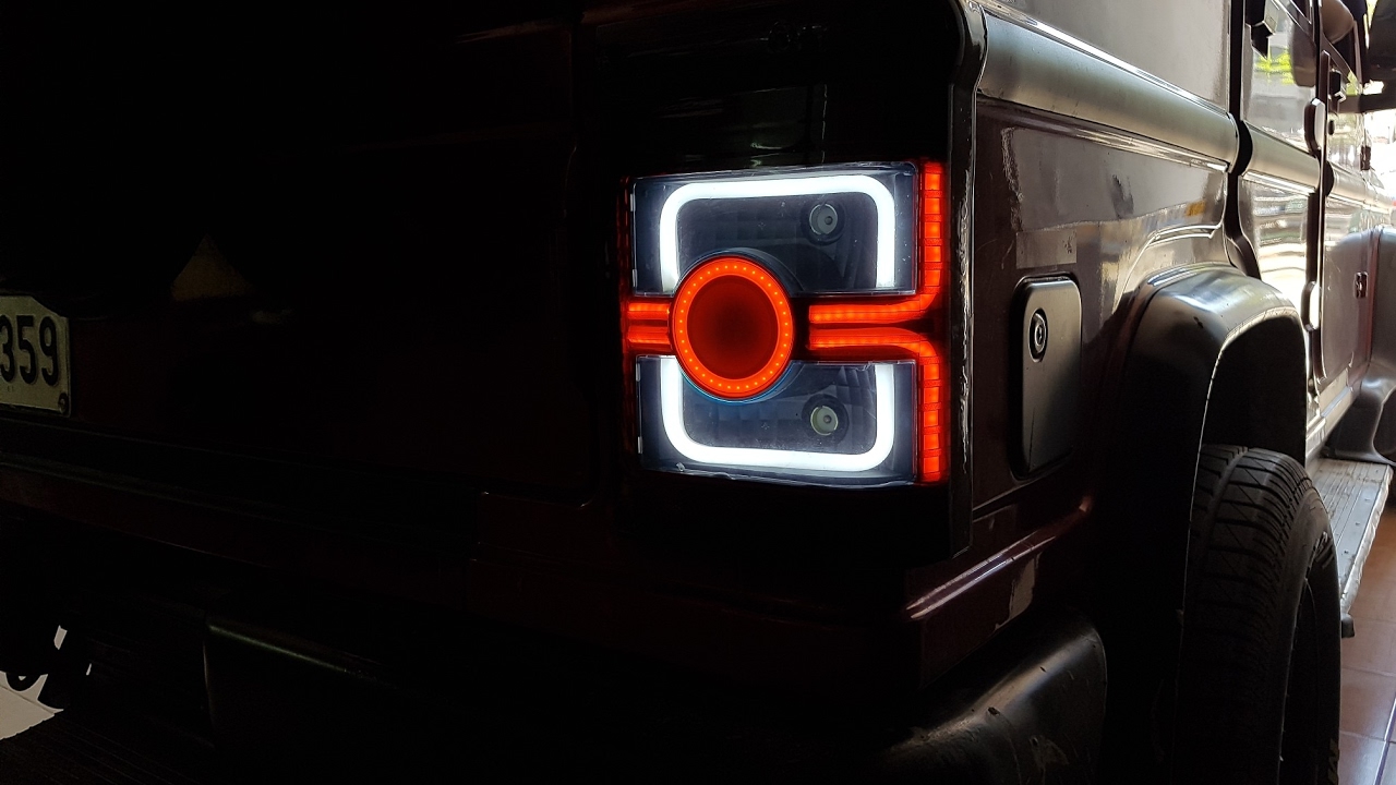 Mahindra Bolero Custom Tail Lights / Headlights
