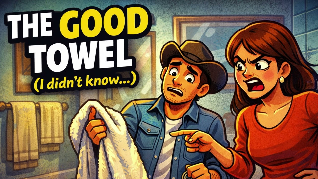 I Used The Good Towel - Funny Country Song   Click that CC button to follow the lyrics