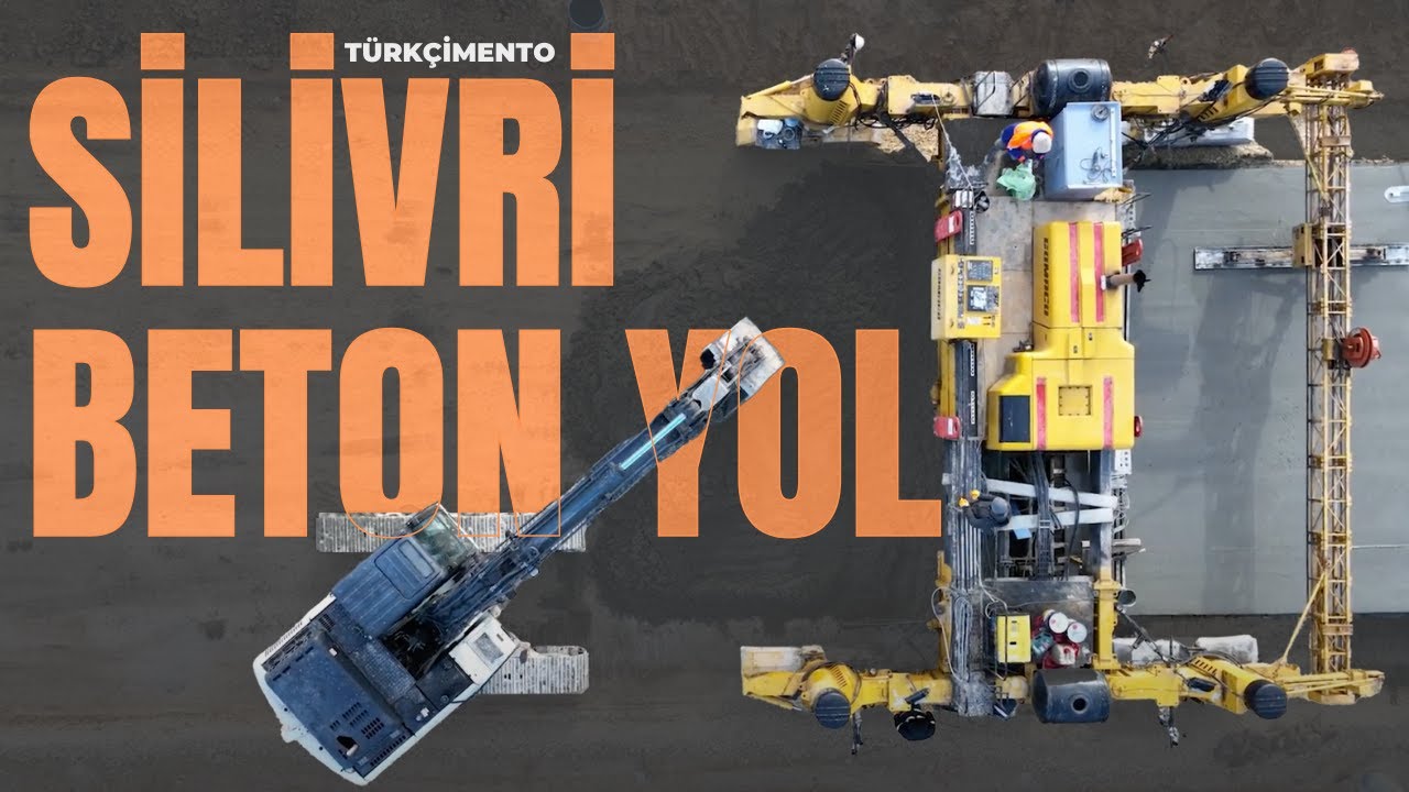 Silivri Derzli Donatısız Beton Yol Uygulaması