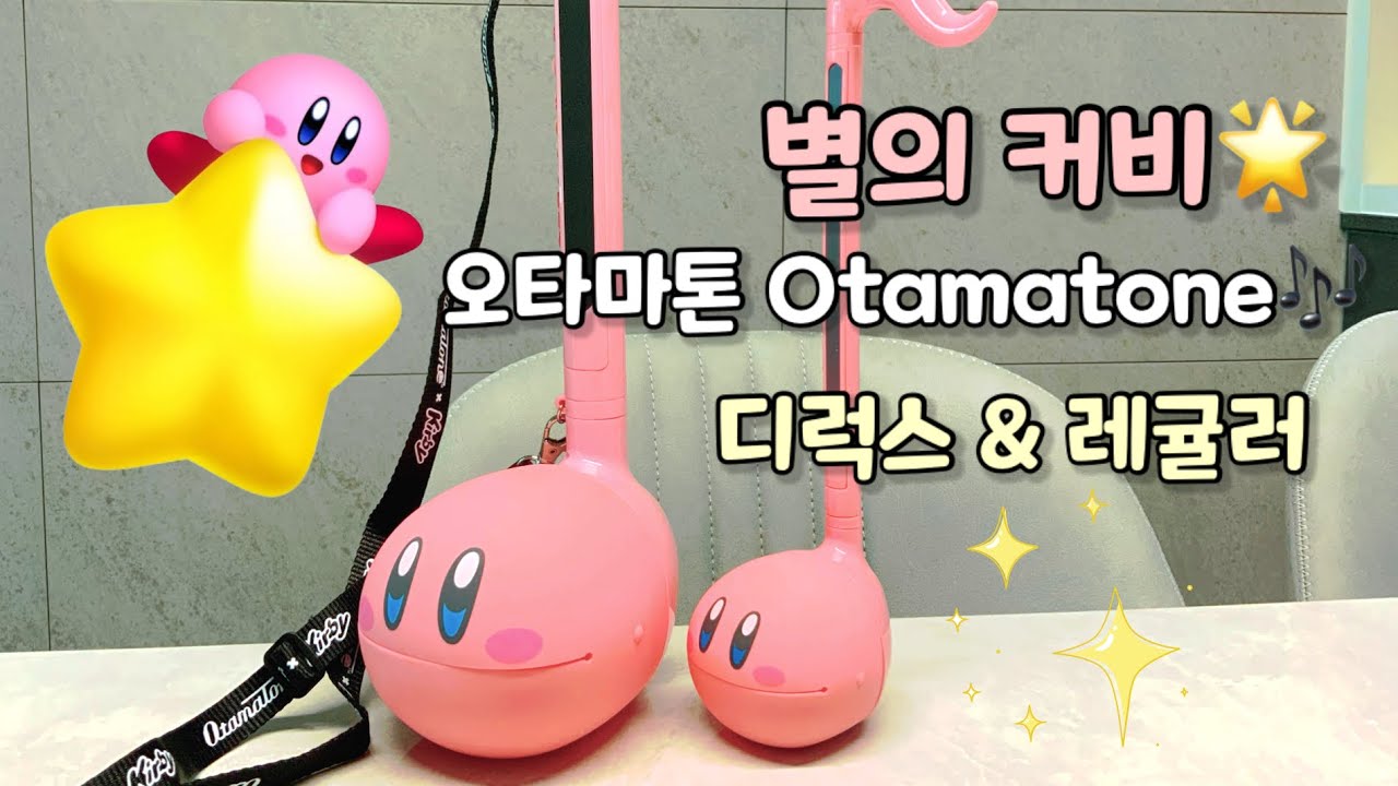 오타마톤🎶 악기 리뷰| 별의 커비🌟| 디럭스&레귤러 | 가족들 앞에서 연주하는 보보룽🐭