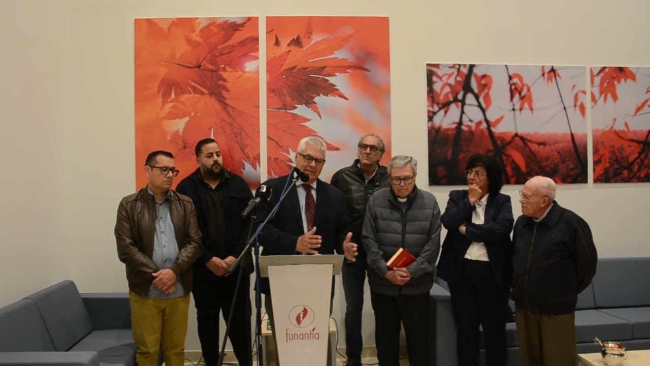 Inauguración TANATORIO LA LUISIANA. Interviene Emilio J  Palos Rodríguez  FUNANTIA. 💚💚