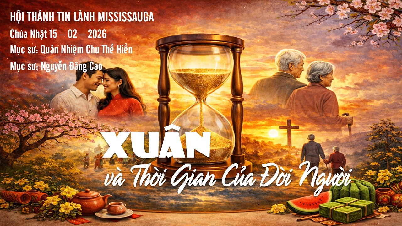 HTTL Mississauga | Feb 15 | Xuân Và Thời Gian của Đời Người | MSQN Chu Thế Hiển & MS Nguyễn Đăng Cao