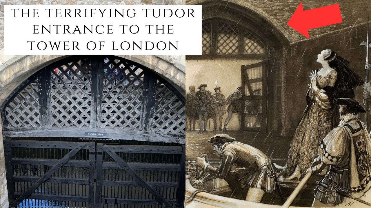 The TERRIFYING Tudor Entrance To The Tower Of London - Traitor's Gate