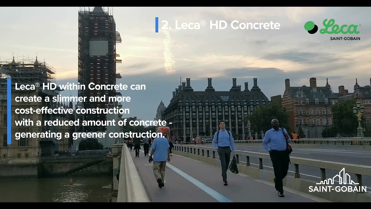 Leca® HD Concrete - Low Weight / High Strength Aggregate