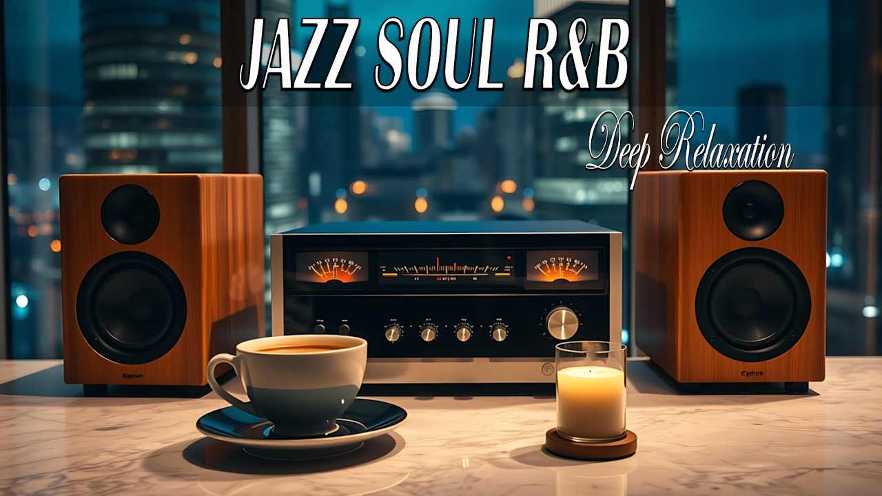 Smooth Jazz x Soulful R&B – Warm Cafe Ambience for Study, Chill & Focus