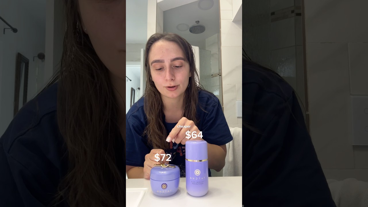 Tatcha Dewy Skin Cream vs Milk Moisturizer 