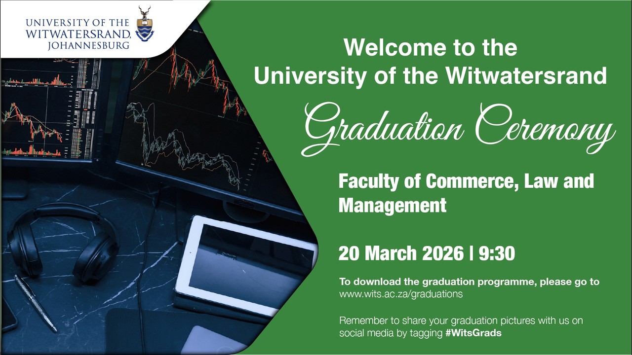 Graduation Ceremony 5 - Faculty of Commerce, Law & Management