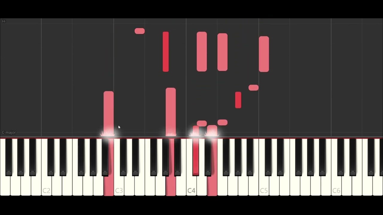 Black Orpheus - played live by Paul Weiner - Synthesia piano tutorial.