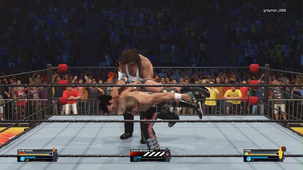 Diesel vs Razor Ramon 🔥 Shawn Michaels as Special Guest Referee | WWE Dream Match