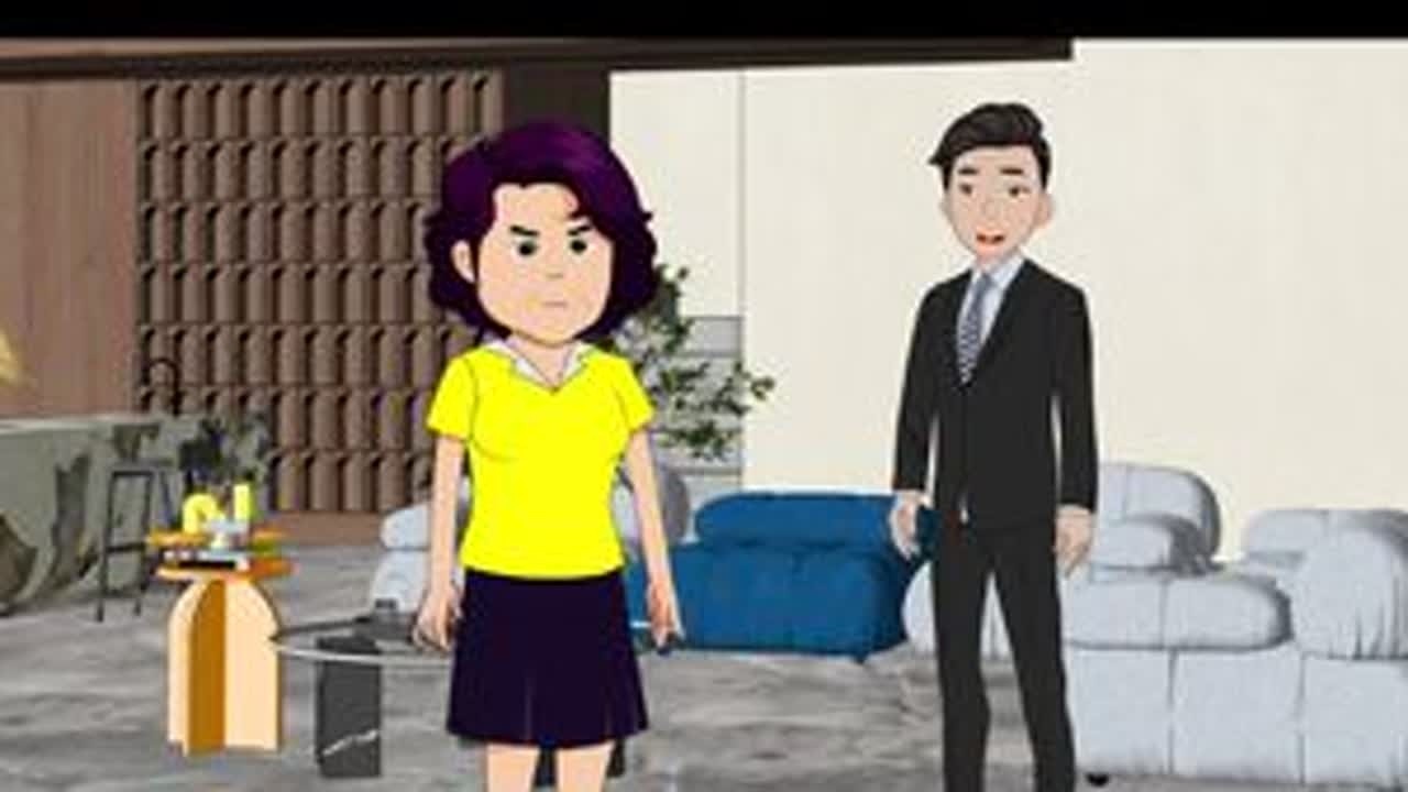儿子把老婆陪嫁交给母亲，保管母亲把钱全部给了小儿子 #婆媳  #婚姻  #家庭婚姻情感  #原创动画