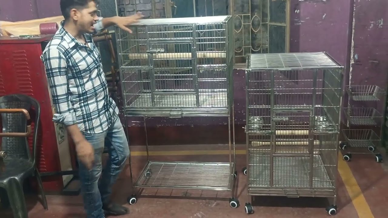 Steelness steel folding cage manufacturing in roshni s s Industries