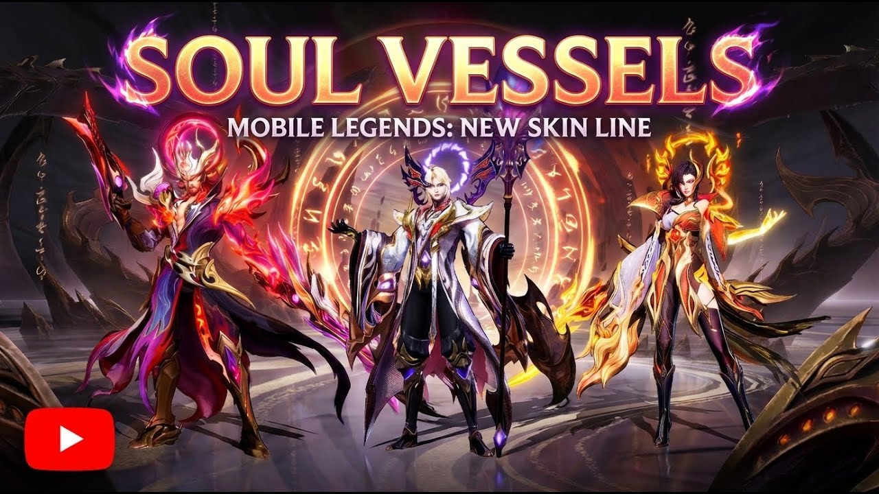 5 Soul Vessels 2025: Игровой процесс с эффектами кожи | Mobile Legends