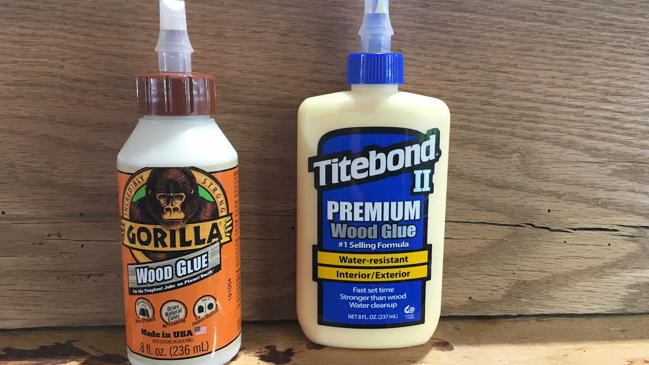 Wood Glue Test, Titebond II vs Gorilla Wood Glue