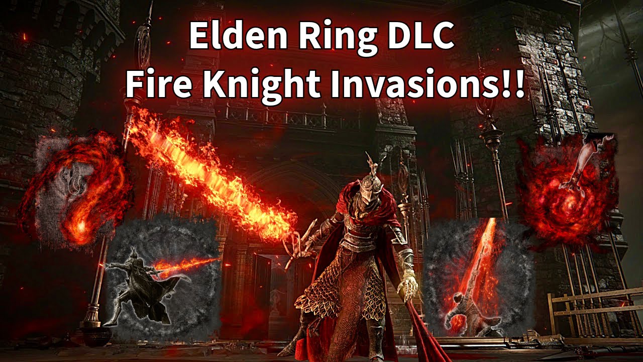 Elden Ring DLC PvP Invasions : Fire Knight Build! - Still so strong! -