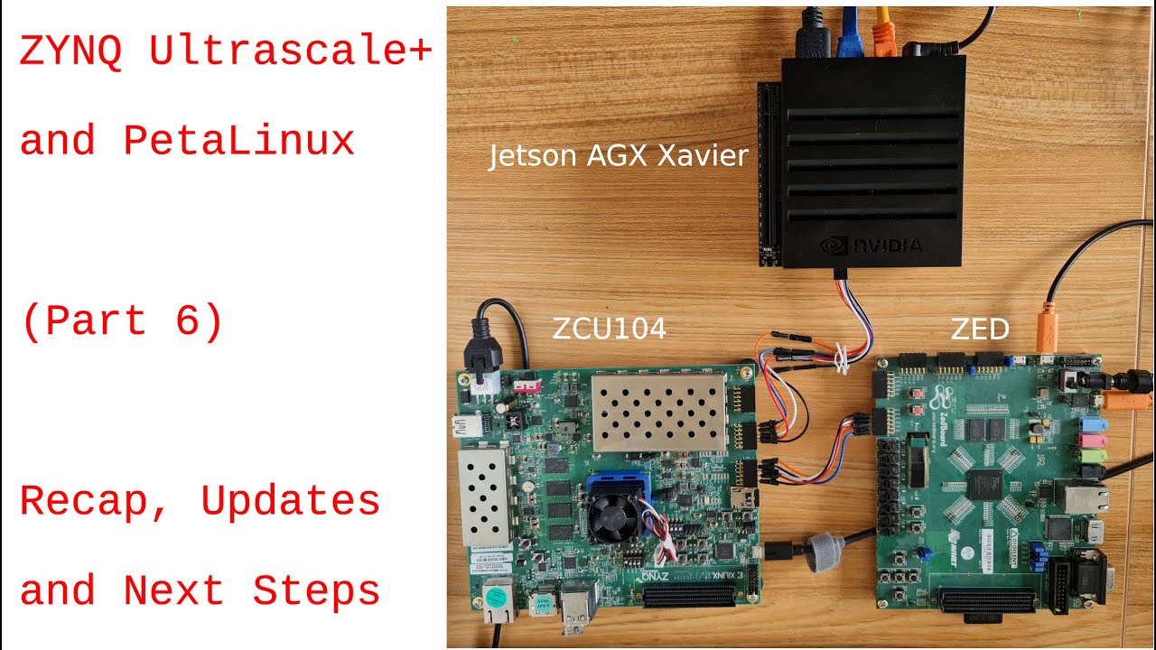 ZYNQ Ultrascale+ and PetaLinux (part 06): recap, updates next steps