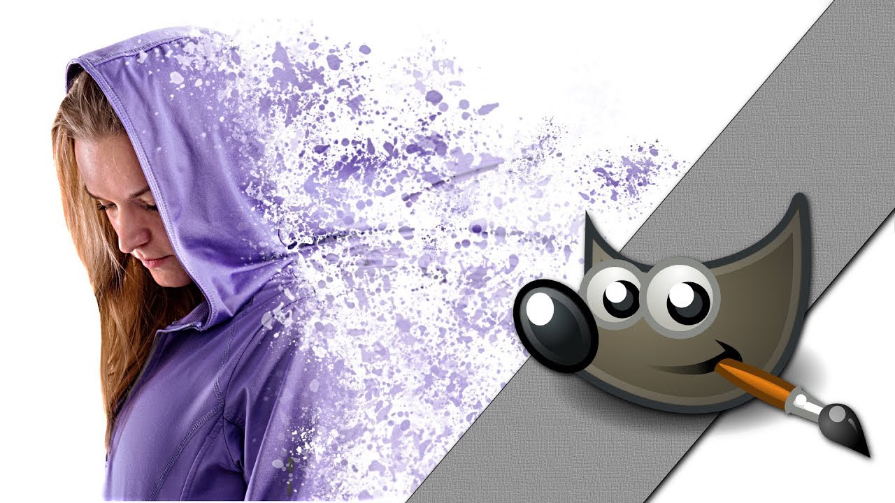 Jak zrobić efekt rozpadu? Gimp poradnik