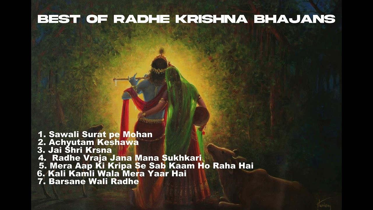 Best of Radhe Krishna Bhajans | Top 7 Radhe Krishna Bhajans | MelodyMix