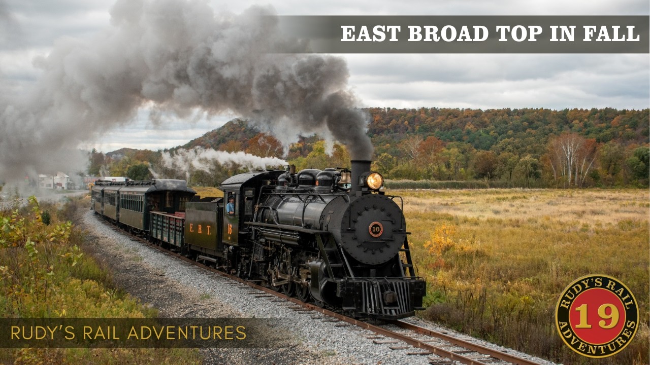 Autumn in Orbisonia | East Broad Top Railroad | October 2025 (4K)