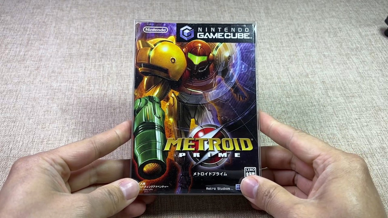 Metroid Prime unbox and play (Game Cube)