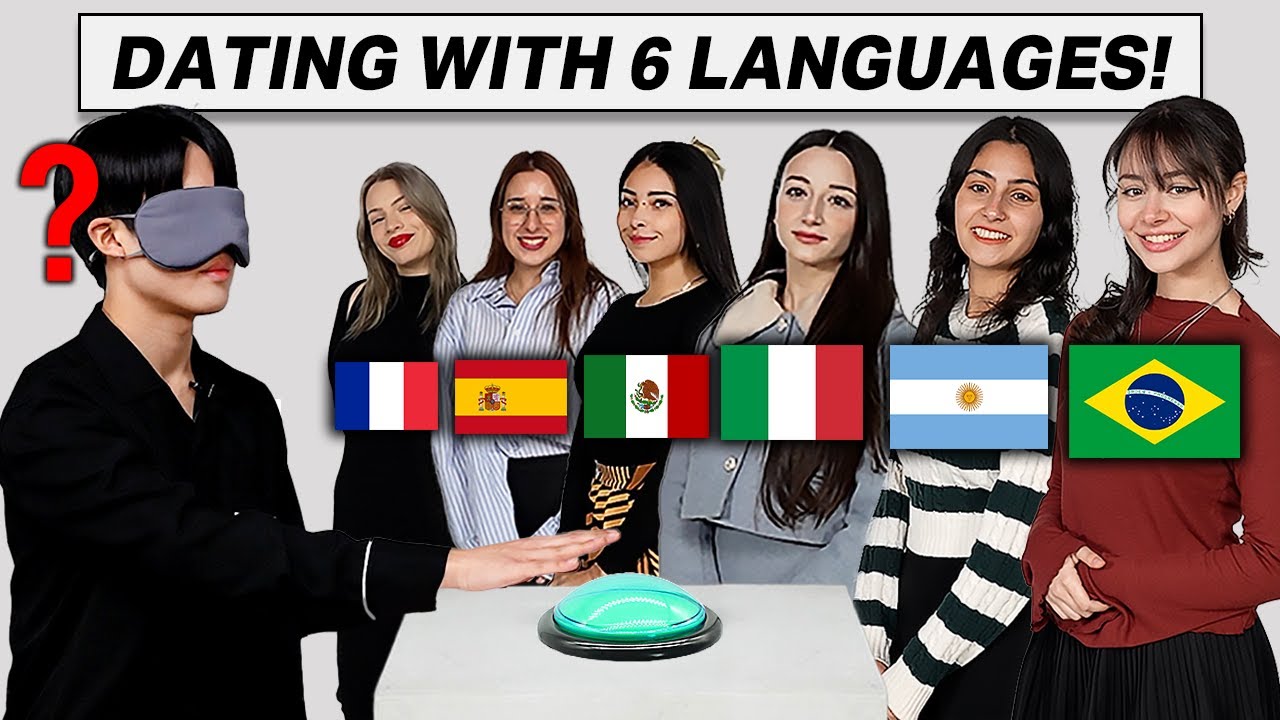 Blind Dating with 6 Latin Girls For The First Time!! | The Button.
