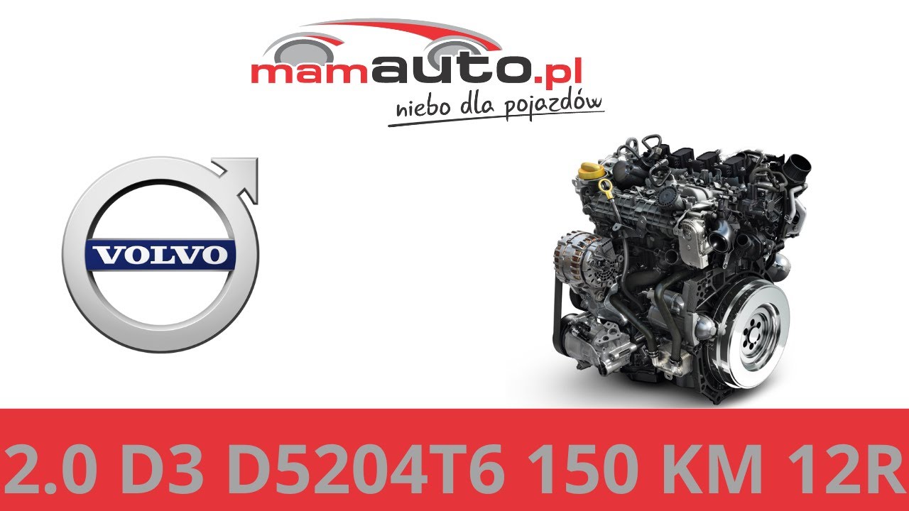 Silnik D5204T6 2.0 D3 150 KM Volvo V40 II 2 12R na sprzedaż! &ndash; Zobacz test przed zakupem