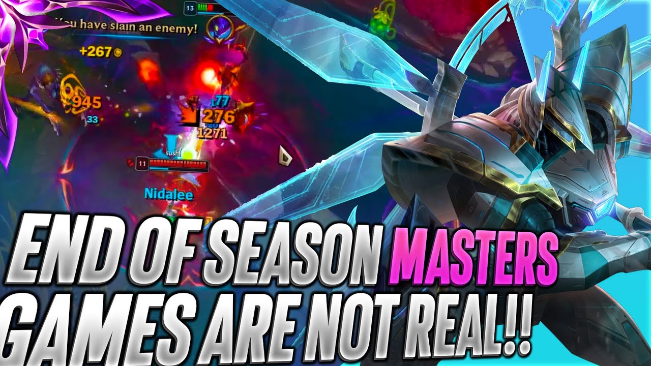 End of season Masters games are NOT REAL!! | Carnarius | League of Legends