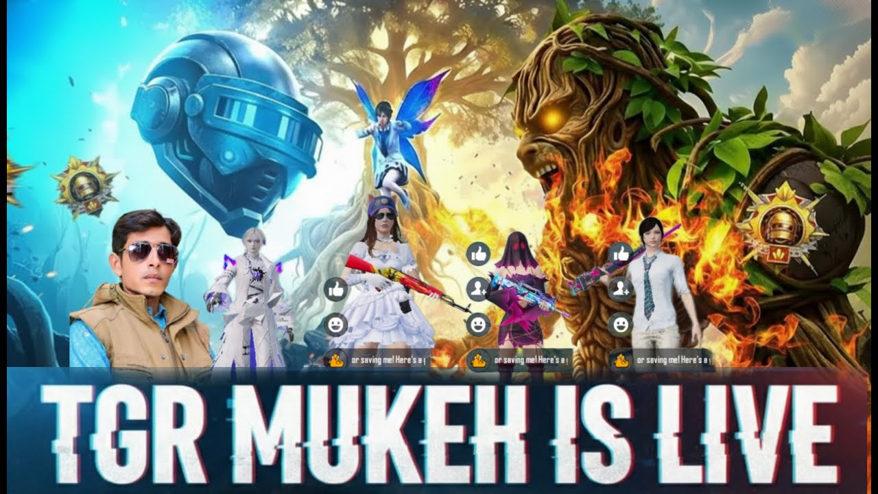 TGR MUKESH IS LIVE  / 45 kill Livik 1v4  conqueror rank pus  / TGR Team 2026 / Update 4.2