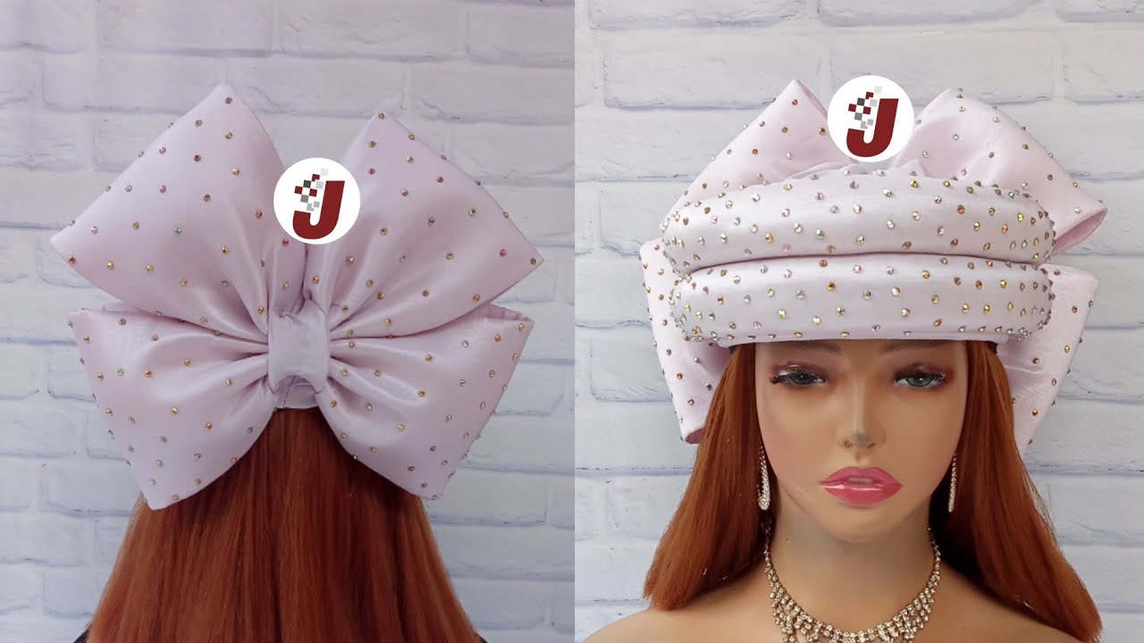 Padded Zara Cap with Bow Design