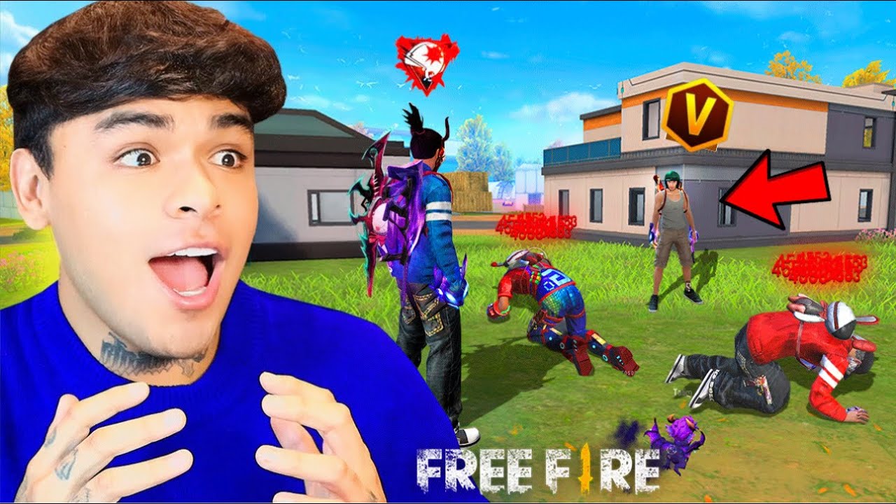 NO PUEDO CREER QUE ME ENCONTRE CARA A CARA CON ESTE YOUTUBER!! FREE FIRE