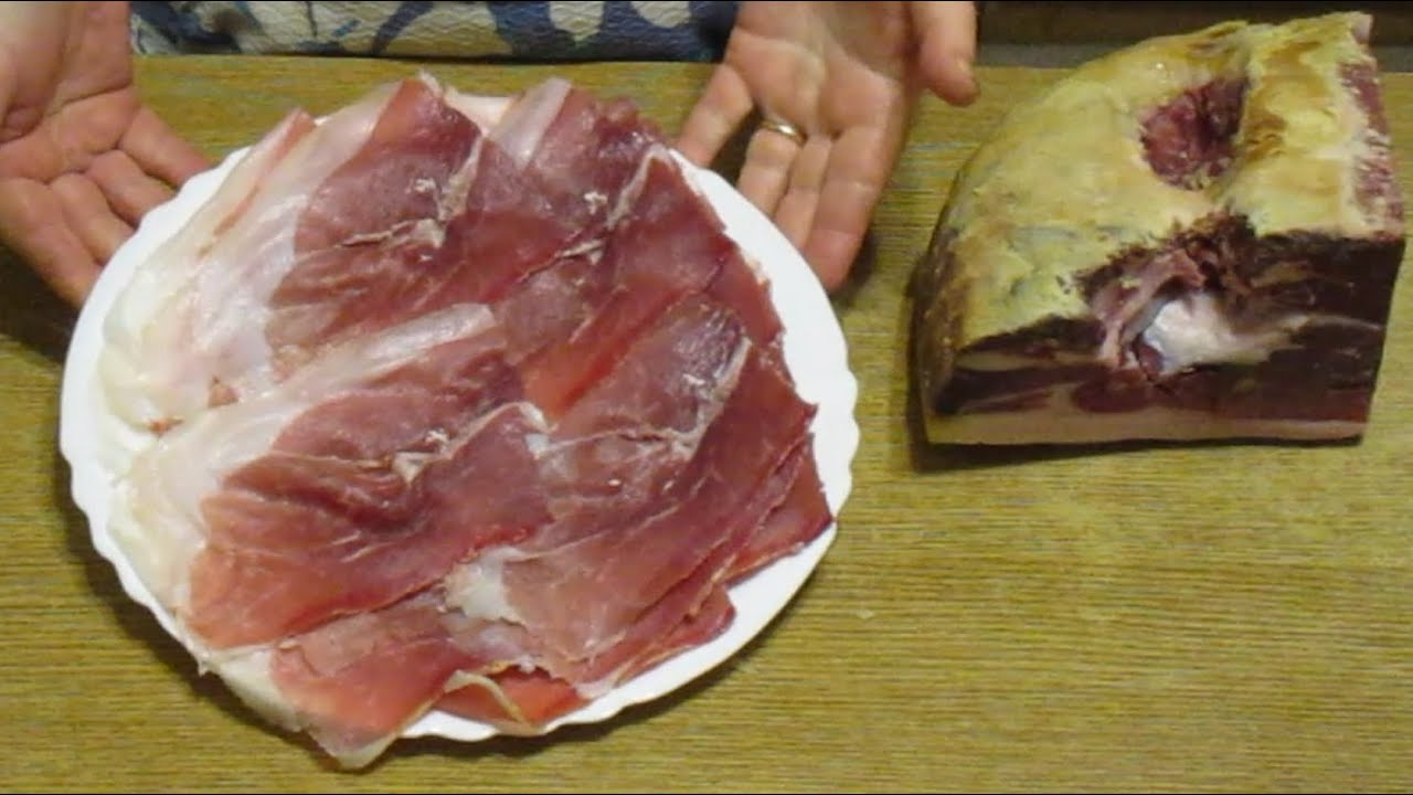 Prosciutto crudo fatto in casa