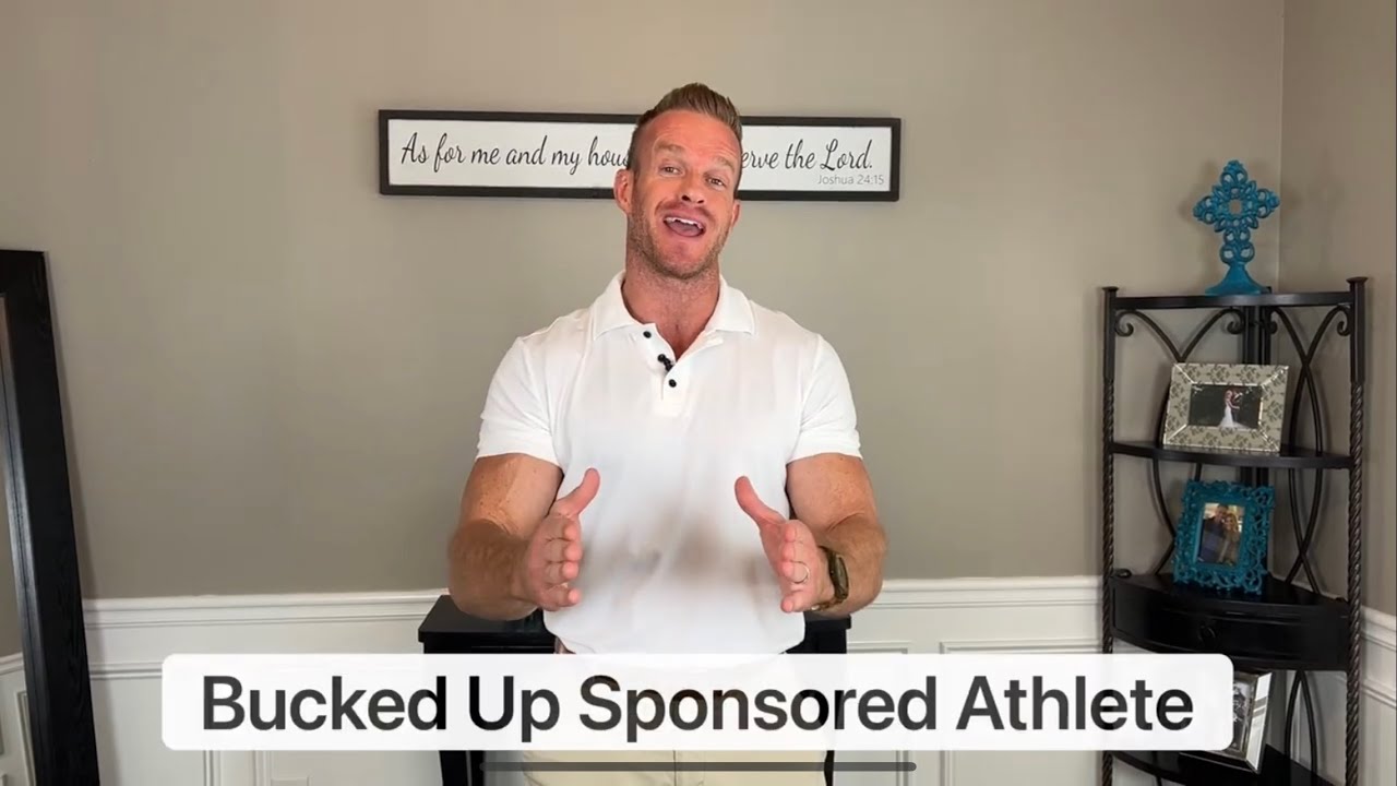 I Am Now a Sponsored Athlete of My Favorite Supplement Company - BUCKED UP!!!