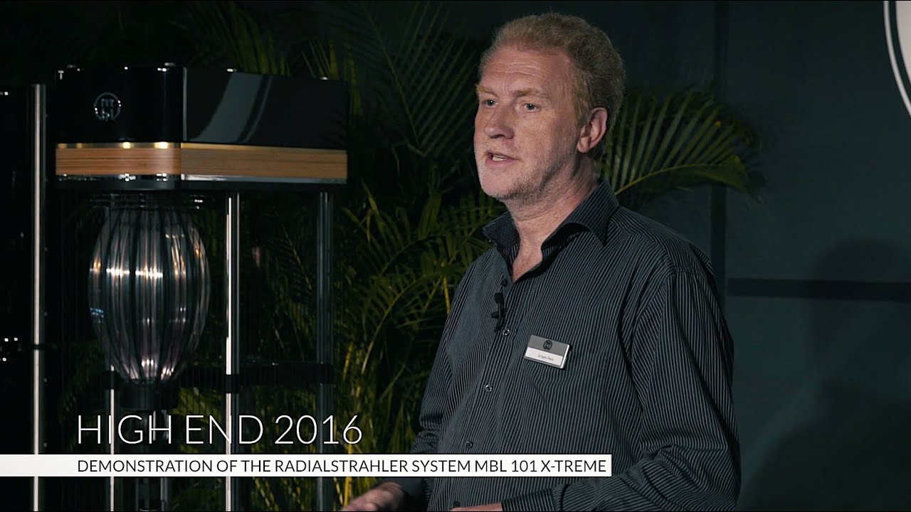 HIGH END 2016 - Demonstration of the Radialstrahler System mbl 101 X-treme