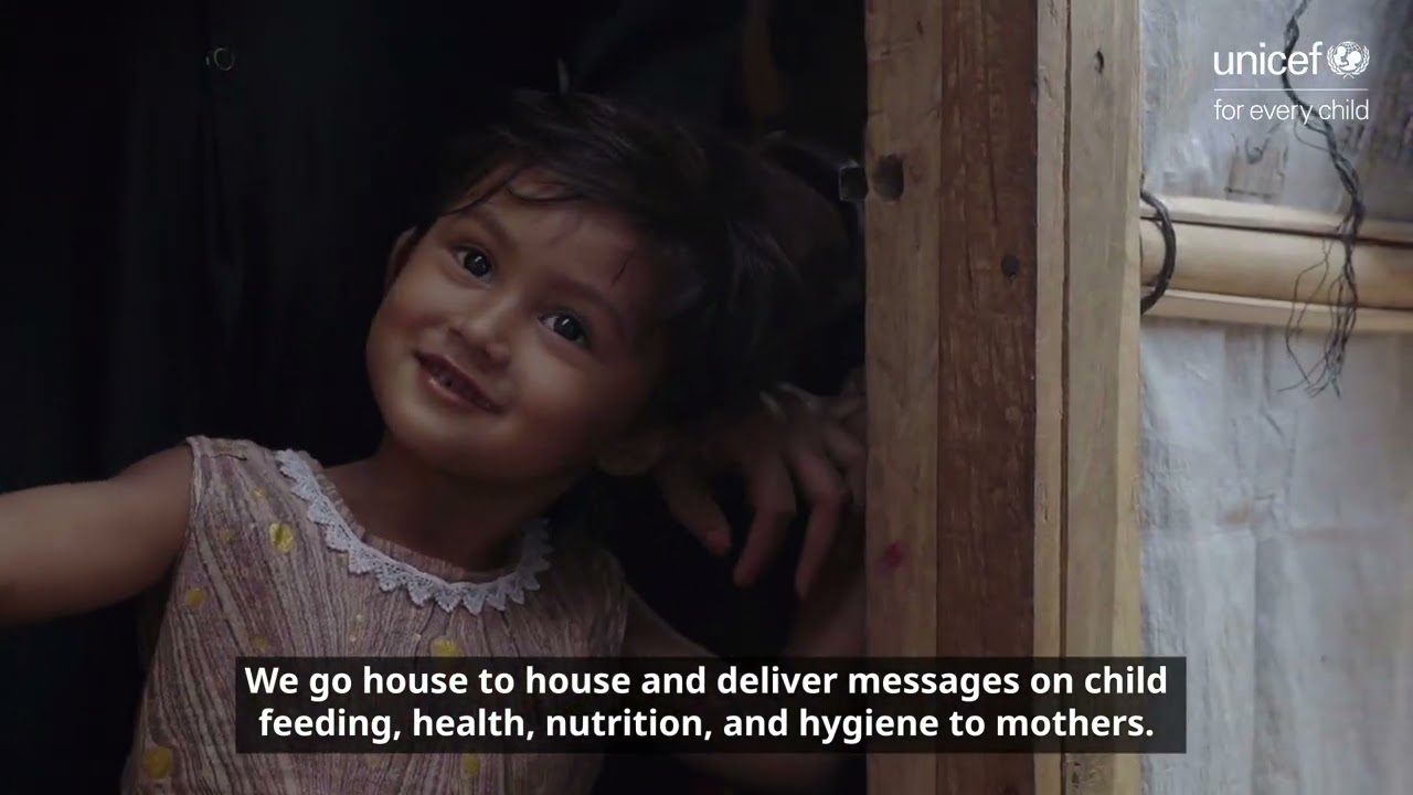 UNICEF's Emergency Nutrition Response in Rohingya Refugee Camps | UNICEF Bangladesh | 2025