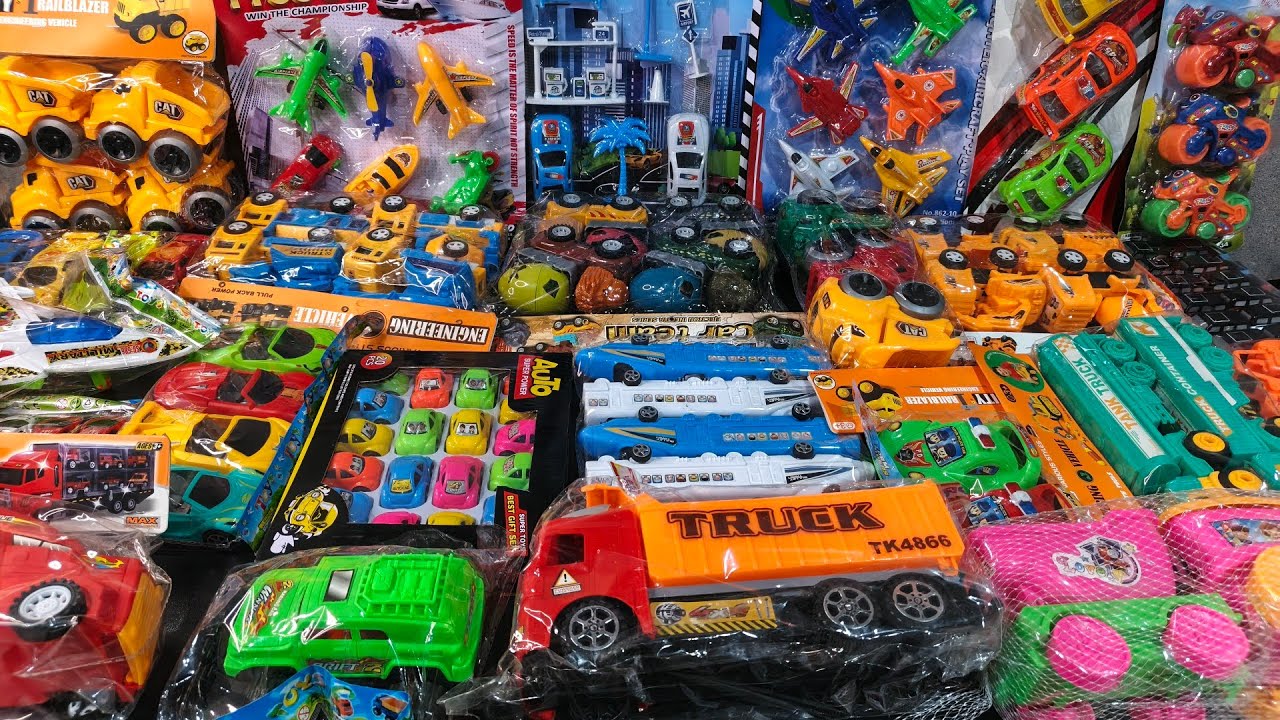 2:12 Minutes Satisfying with Unboxing Car Track Mini Car Set | Airport Airplane Set Car Video