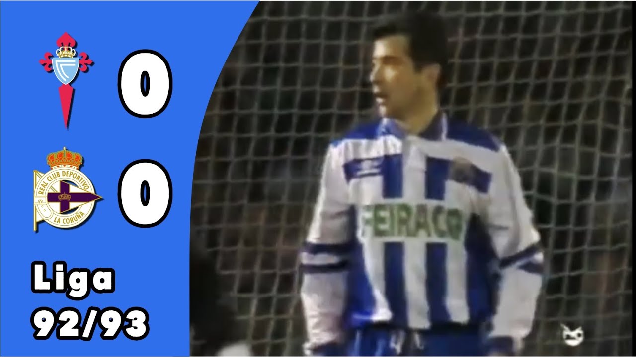 Celta 0-0 Deportivo | Liga 92/93 | Jornada 20