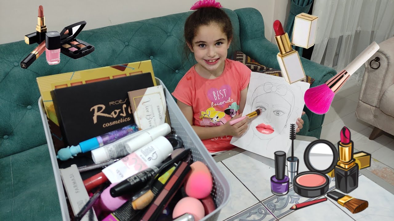 MAKYAJ YAPTIK!!! Ama Elif SİNEME değil!!! @linacetinkayaofficial @familygamestv.