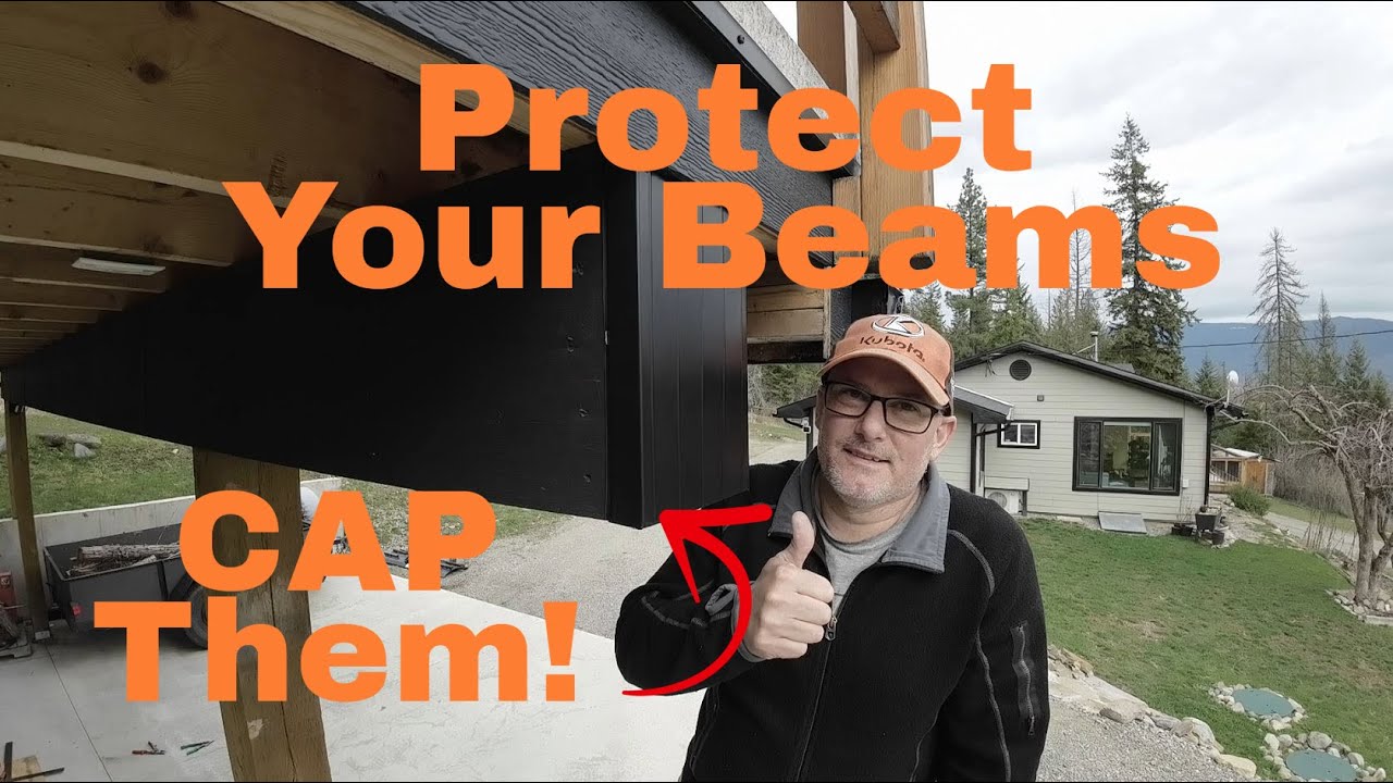 HOW TO- CAP THE ENDS OF YOUR BEAMS TO PROTECT THEM FROM THE ELEMENTS. #capping @maintenancewithmike