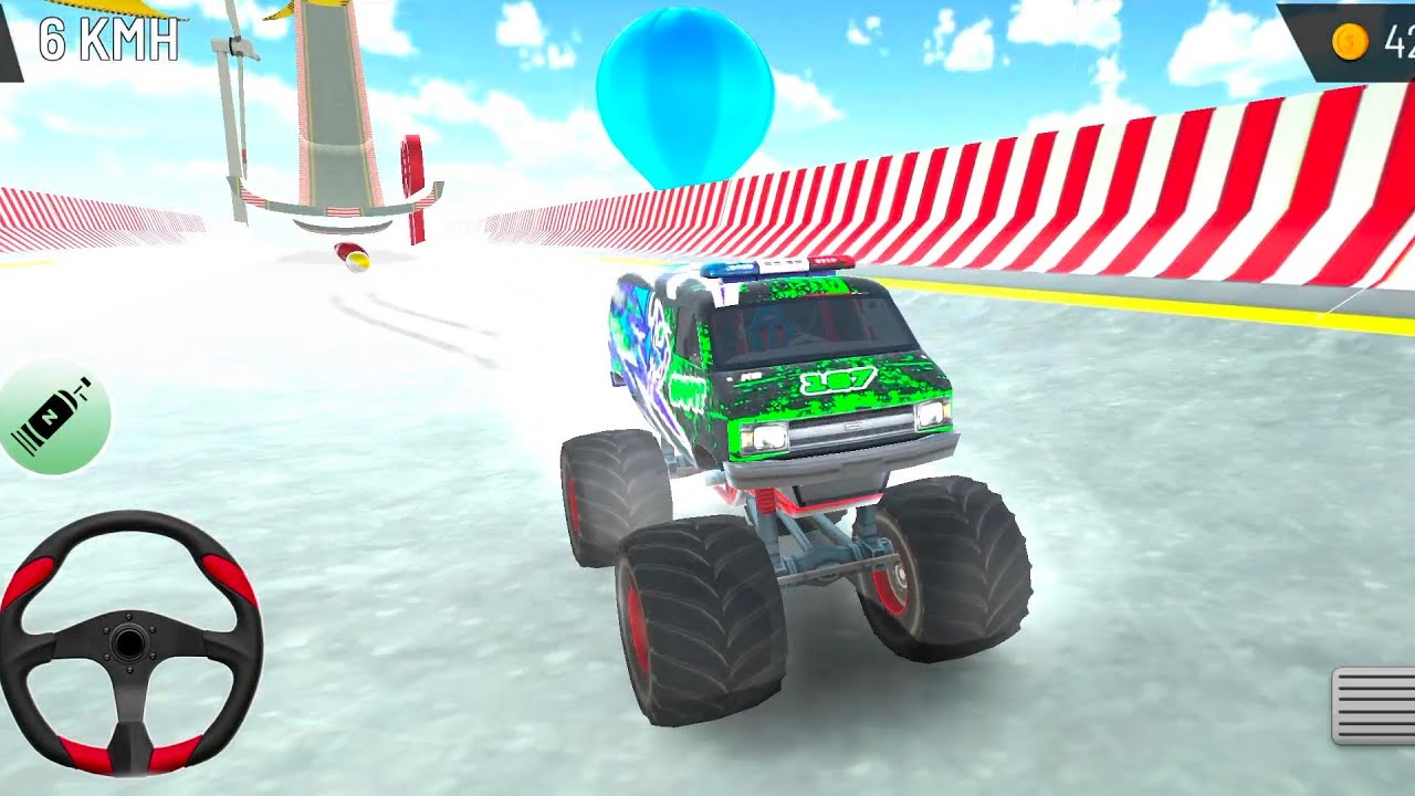 Extreme Monster Truck Impossible Mega Tracks 3D Ramp Android Gameplay
